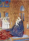 Jean Fouquet The Madonna before the Cathedral painting
